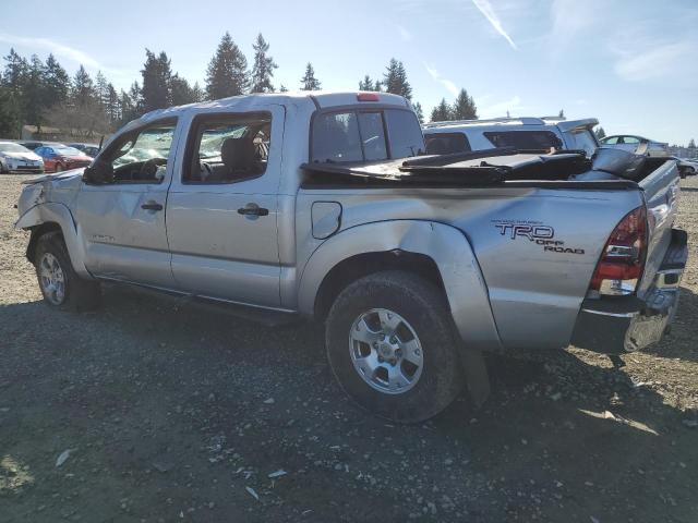 5TEJU62N35Z128485 - 2005 TOYOTA TACOMA DOUBLE CAB PRERUNNER SILVER photo 2