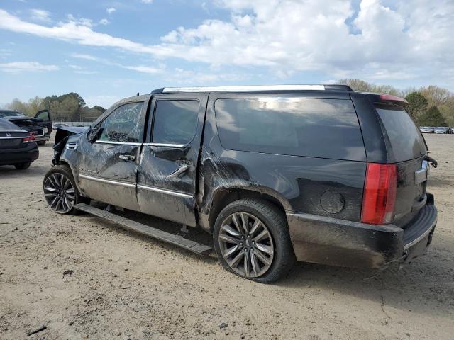 1GYS4HEF8CR181609 - 2012 CADILLAC ESCALADE ESV LUXURY BLACK photo 2