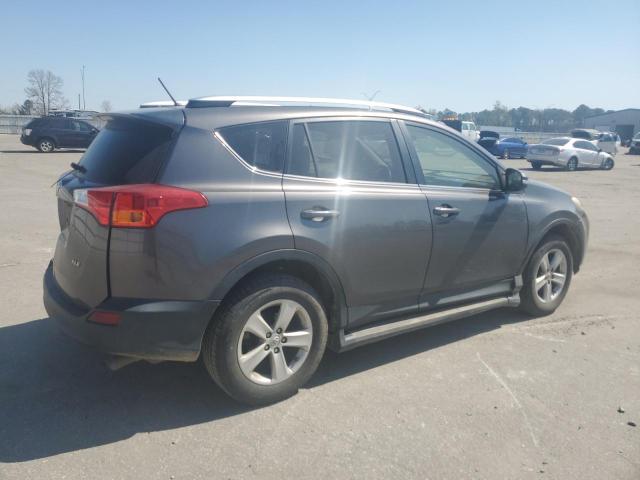 JTMWFREV6D5009215 - 2013 TOYOTA RAV4 XLE GRAY photo 3