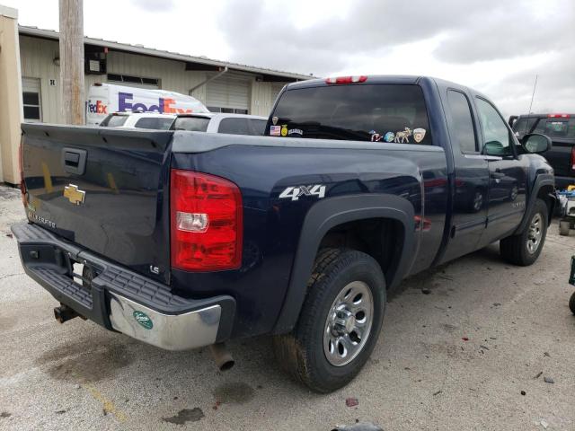 1GCSKREAXAZ270942 - 2010 CHEVROLET SILVERADO K1500 LS BLUE photo 3