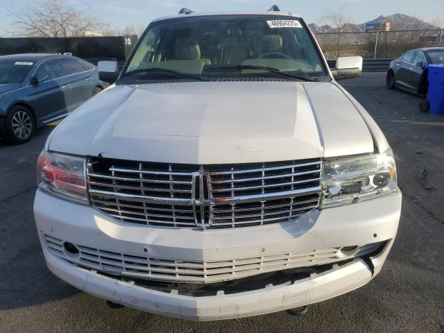 5LMJJ2H58AEJ10577 - 2010 LINCOLN NAVIGATOR WHITE photo 5