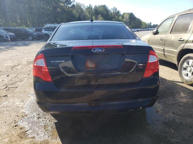 3FAHP0HA4AR343624 - 2010 FORD FUSION SE BLACK photo 6