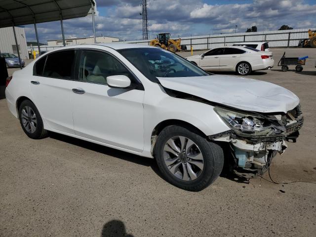 1HGCR2F30EA135143 - 2014 HONDA ACCORD LX WHITE photo 4