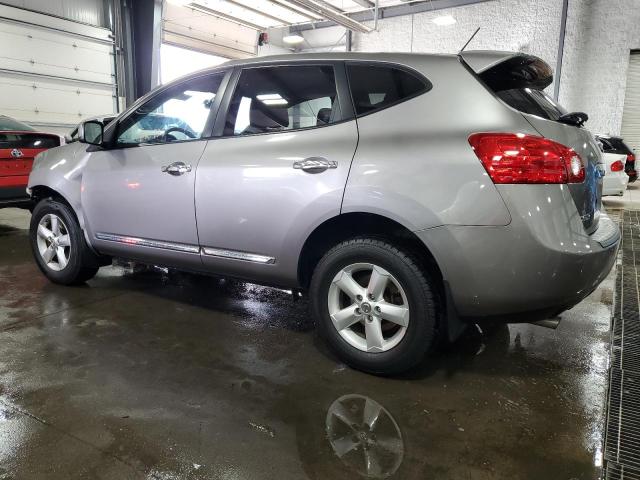 JN8AS5MV4DW614266 - 2013 NISSAN ROGUE S GRAY photo 2