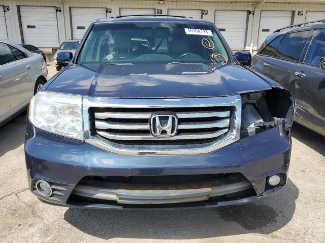 5FNYF4H90CB010190 - 2012 HONDA PILOT TOURING BLUE photo 5