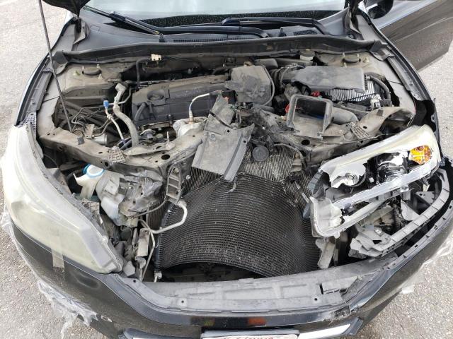 1HGCR2F33FA221578 - 2015 HONDA ACCORD LX BLACK photo 11