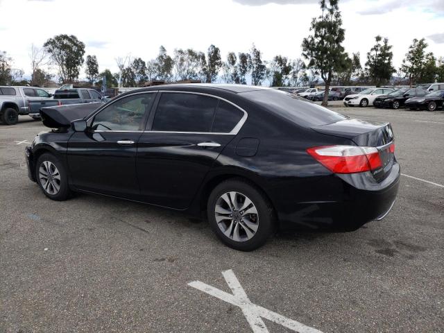 1HGCR2F33FA221578 - 2015 HONDA ACCORD LX BLACK photo 2