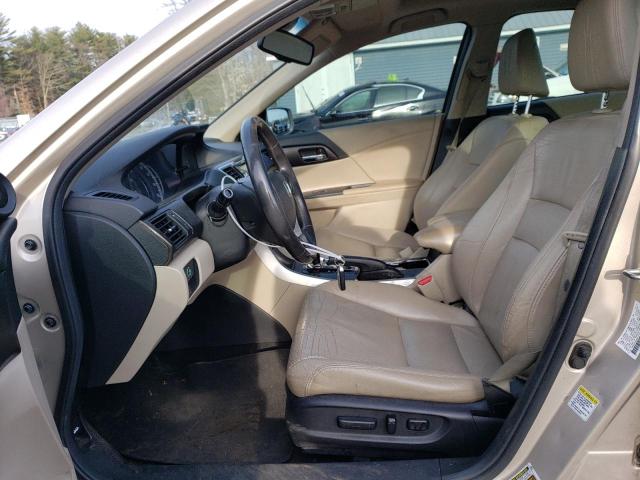 1HGCR2F80EA077420 - 2014 HONDA ACCORD EXL BEIGE photo 7