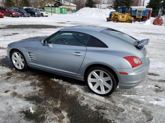 1C3AN69L54X014001 - 2004 CHRYSLER CROSSFIRE LIMITED SILVER photo 2