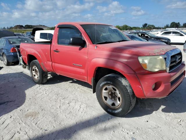 5TENX62N85Z132329 - 2005 TOYOTA TACOMA PRERUNNER RED photo 4