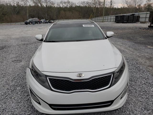 5XXGR4A63EG264673 - 2014 KIA OPTIMA SX WHITE photo 5