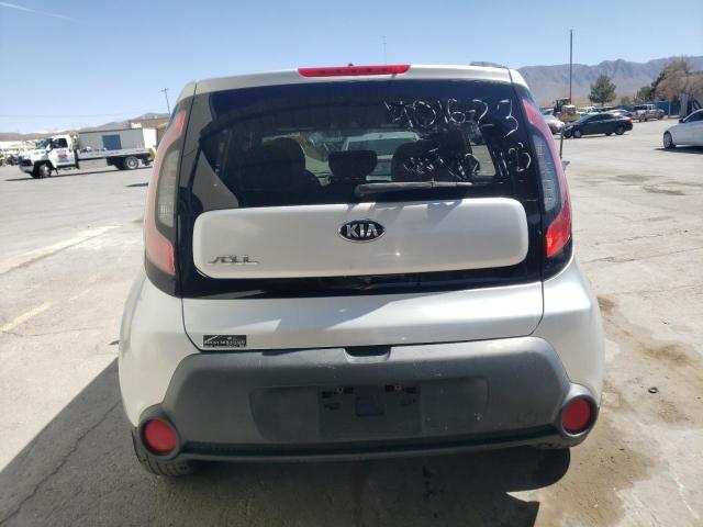 KNDJN2A29E7716119 - 2014 KIA SOUL SILVER photo 6