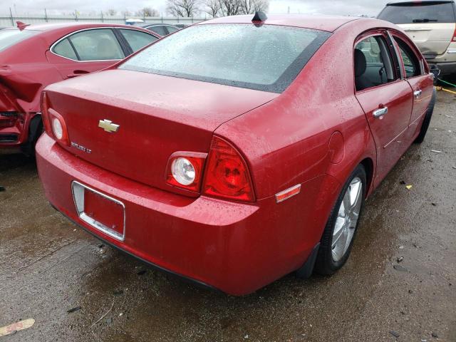 1G1ZC5E00CF236243 - 2012 CHEVROLET MALIBU 1LT RED photo 4