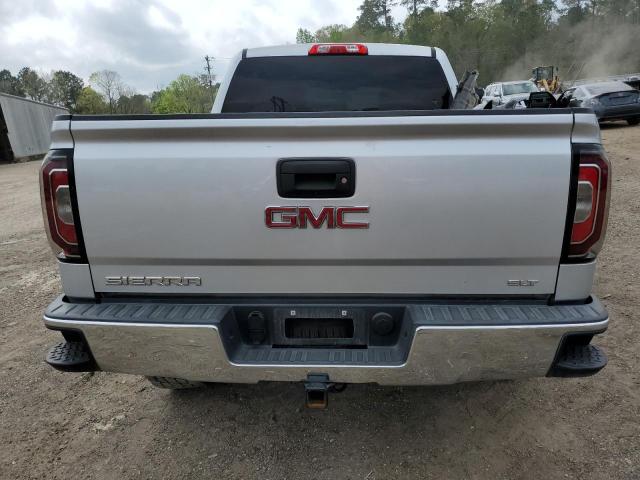 3GTP1NEC1JG234950 - 2018 GMC SIERRA C1500 SLT SILVER photo 6