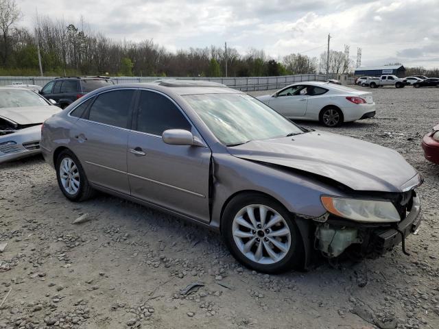 KMHFC46F56A087137 - 2006 HYUNDAI AZERA SE GRAY photo 4