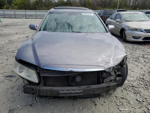 KMHFC46F56A087137 - 2006 HYUNDAI AZERA SE GRAY photo 5