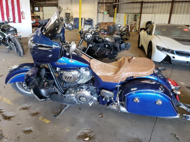 56KTRAAA5J3367549 - 2018 INDIAN MOTORCYCLE CO. ROADMASTER BLUE photo 9