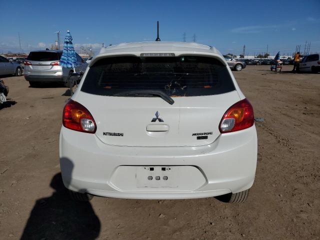 ML32A4HJ8FH060101 - 2015 MITSUBISHI MIRAGE ES WHITE photo 6