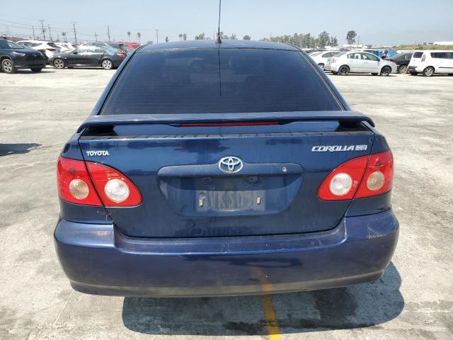 JTDBR32E560093745 - 2006 TOYOTA COROLLA CE BLUE photo 6