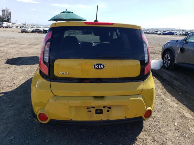 KNDJX3A57E7095781 - 2014 KIA SOUL ! YELLOW photo 6