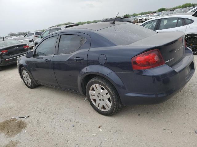 1C3CDZAB0EN139971 - 2014 DODGE AVENGER SE BLUE photo 2