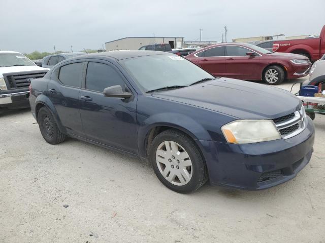 1C3CDZAB0EN139971 - 2014 DODGE AVENGER SE BLUE photo 4