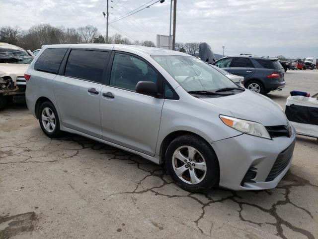 5TDZZ3DC0LS032029 - 2020 TOYOTA SIENNA L SILVER photo 4