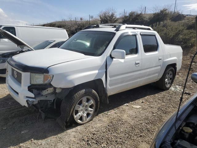 2HJYK16536H570063 - 2006 HONDA RIDGELINE RTL WHITE photo 1