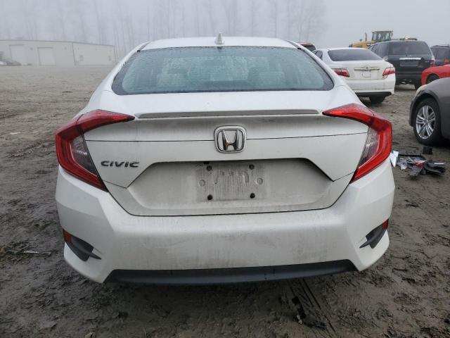 19XFC1F32JE200539 - 2018 HONDA CIVIC EX WHITE photo 6