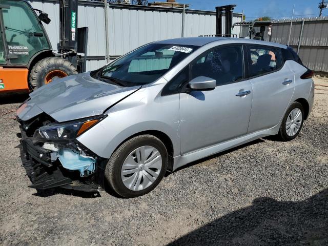 1N4AZ1BV1PC561122 - 2023 NISSAN LEAF S SILVER photo 1