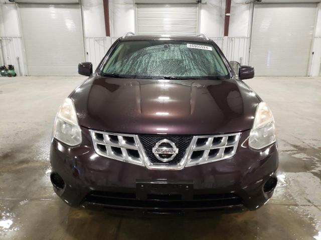 JN8AS5MV2BW310091 - 2011 NISSAN ROGUE S PURPLE photo 5