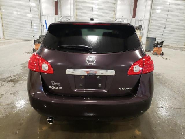 JN8AS5MV2BW310091 - 2011 NISSAN ROGUE S PURPLE photo 6