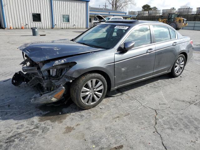 1HGCP2F84CA079562 - 2012 HONDA ACCORD EXL CHARCOAL photo 1