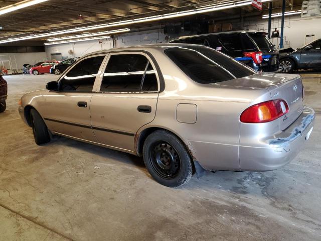 1NXBR12E5YZ307225 - 2000 TOYOTA COROLLA VE BEIGE photo 2