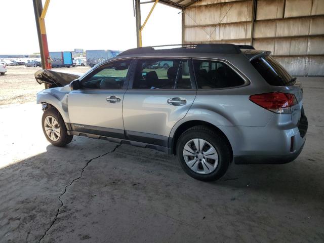 4S4BRBAC8D1235048 - 2013 SUBARU OUTBACK 2.5I GRAY photo 2