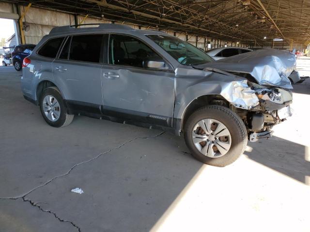 4S4BRBAC8D1235048 - 2013 SUBARU OUTBACK 2.5I GRAY photo 4