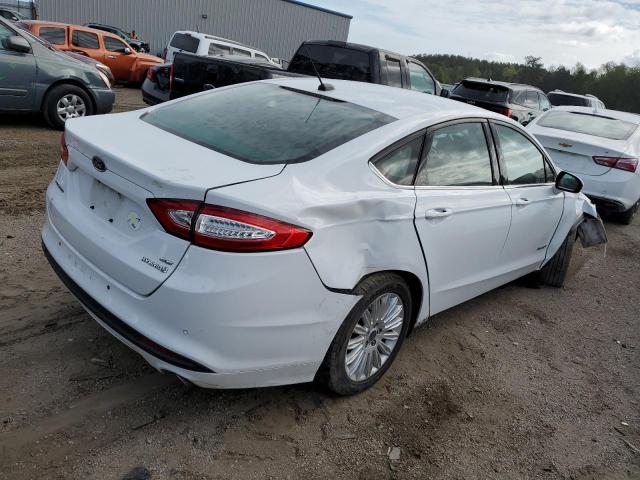 3FA6P0LUXGR388116 - 2016 FORD FUSION SE HYBRID WHITE photo 3