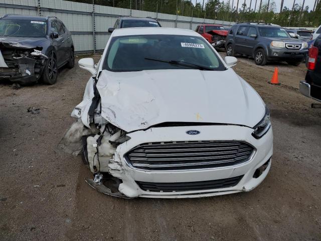 3FA6P0LUXGR388116 - 2016 FORD FUSION SE HYBRID WHITE photo 5