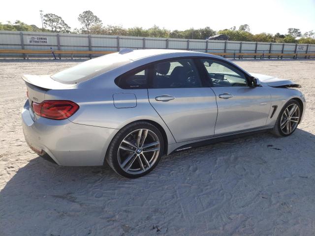 WBA4J1C55KBM15539 - 2019 BMW 430I GRAN COUPE SILVER photo 3