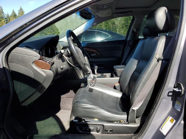 JH4KB16545C001975 - 2005 ACURA RL SILVER photo 7