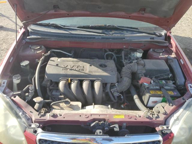 1NXBR30E56Z637569 - 2006 TOYOTA COROLLA CE RED photo 11