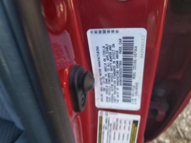 1NXBR30E56Z637569 - 2006 TOYOTA COROLLA CE RED photo 12