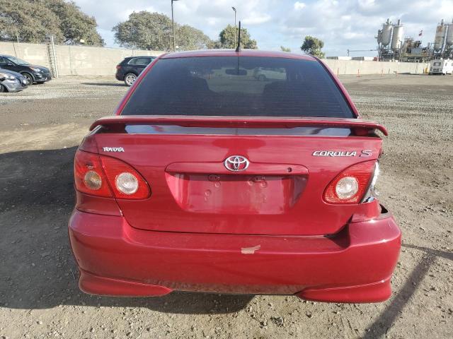 1NXBR30E56Z637569 - 2006 TOYOTA COROLLA CE RED photo 6