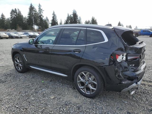 5UX53DP07P9R39290 - 2023 BMW X3 XDRIVE30I Қара фото 2