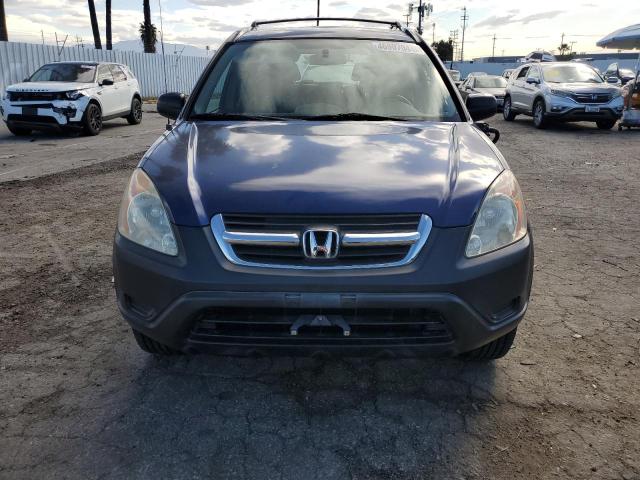 JHLRD68463C012617 - 2003 HONDA CR-V LX BLUE photo 5