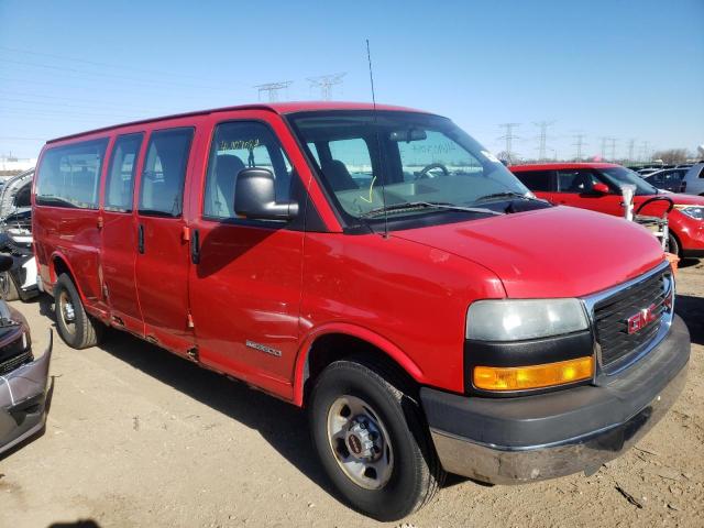 1GJHG39U661251722 - 2006 GMC SAVANA G3500 RED photo 4