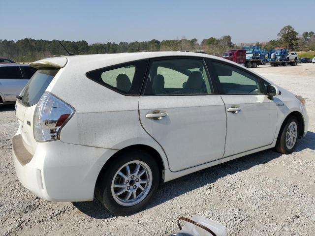 JTDZN3EU9D3189046 - 2013 TOYOTA PRIUS V WHITE photo 3