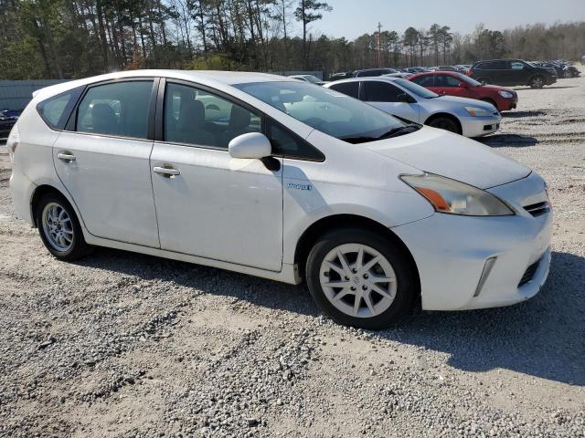 JTDZN3EU9D3189046 - 2013 TOYOTA PRIUS V WHITE photo 4