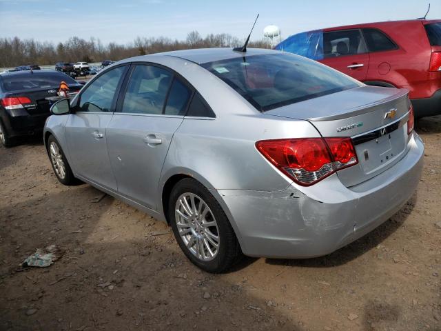 1G1PJ5SC9C7371551 - 2012 CHEVROLET CRUZE ECO GRAY photo 2