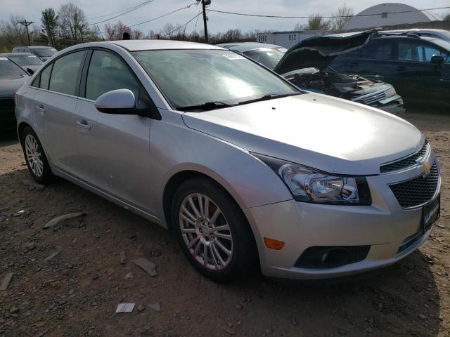 1G1PJ5SC9C7371551 - 2012 CHEVROLET CRUZE ECO GRAY photo 4